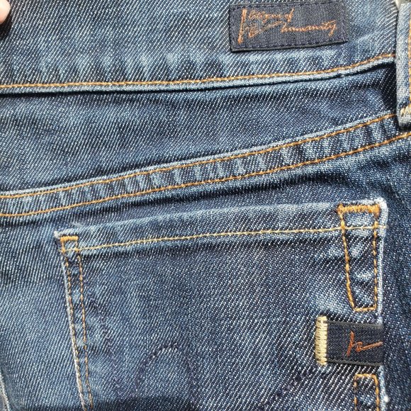 Citizens of Humanity Low Waist Stretch Cutoff Jean Shorts Style #140-085 Bardot - Picture 3 of 11